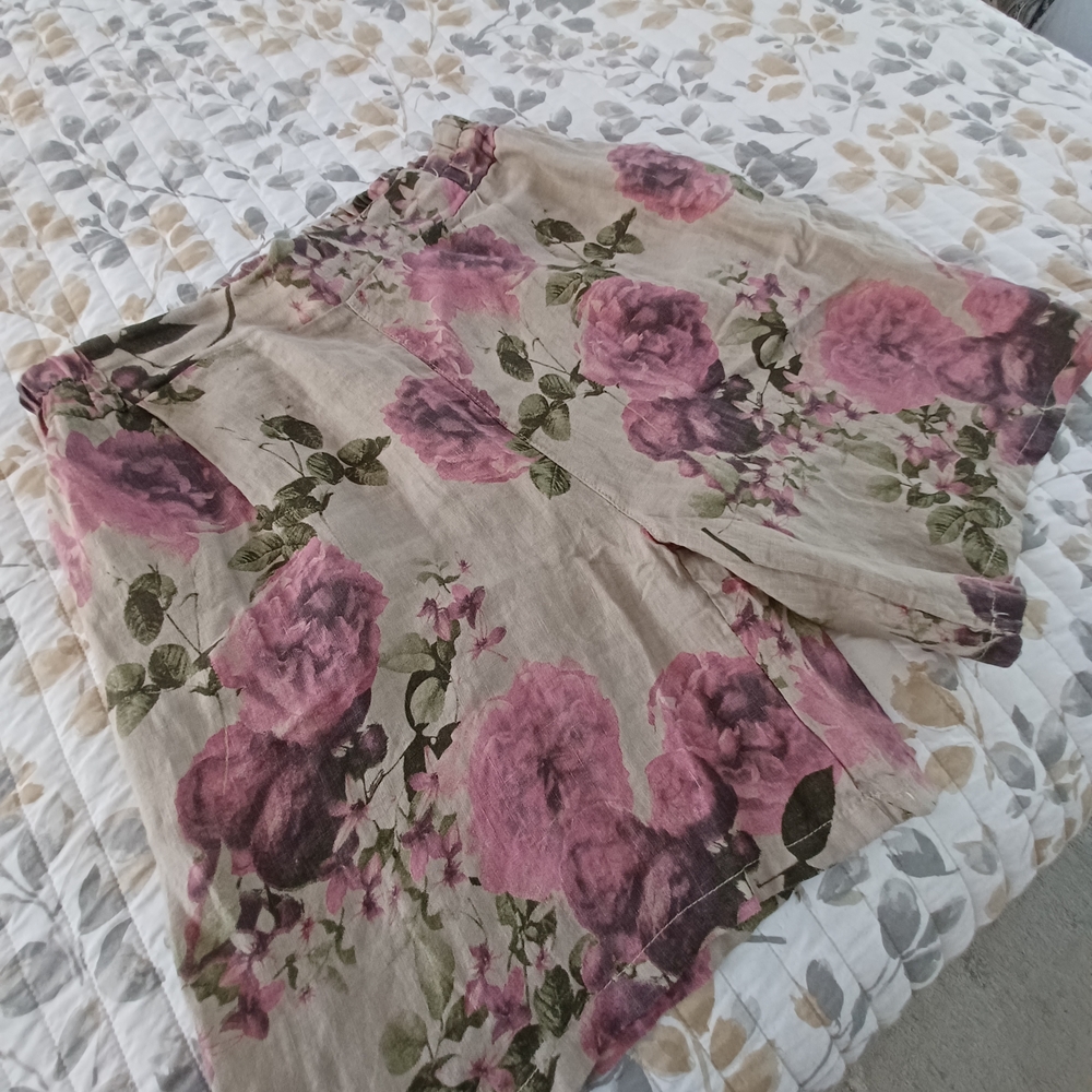 PISTACHE  NWOT linen shorts SIZE XL